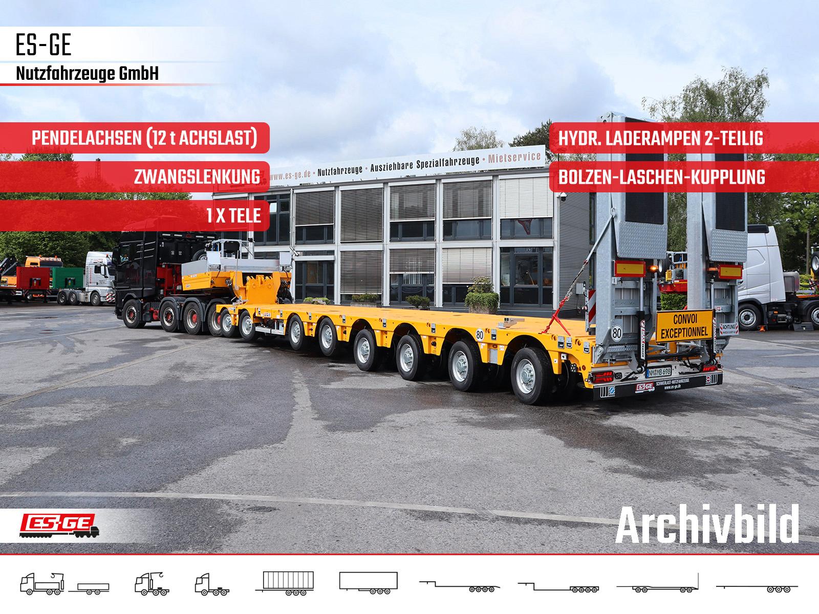 Faymonville MAX Trailer MAX 810 Semi-Tieflader 2+6 PA-X