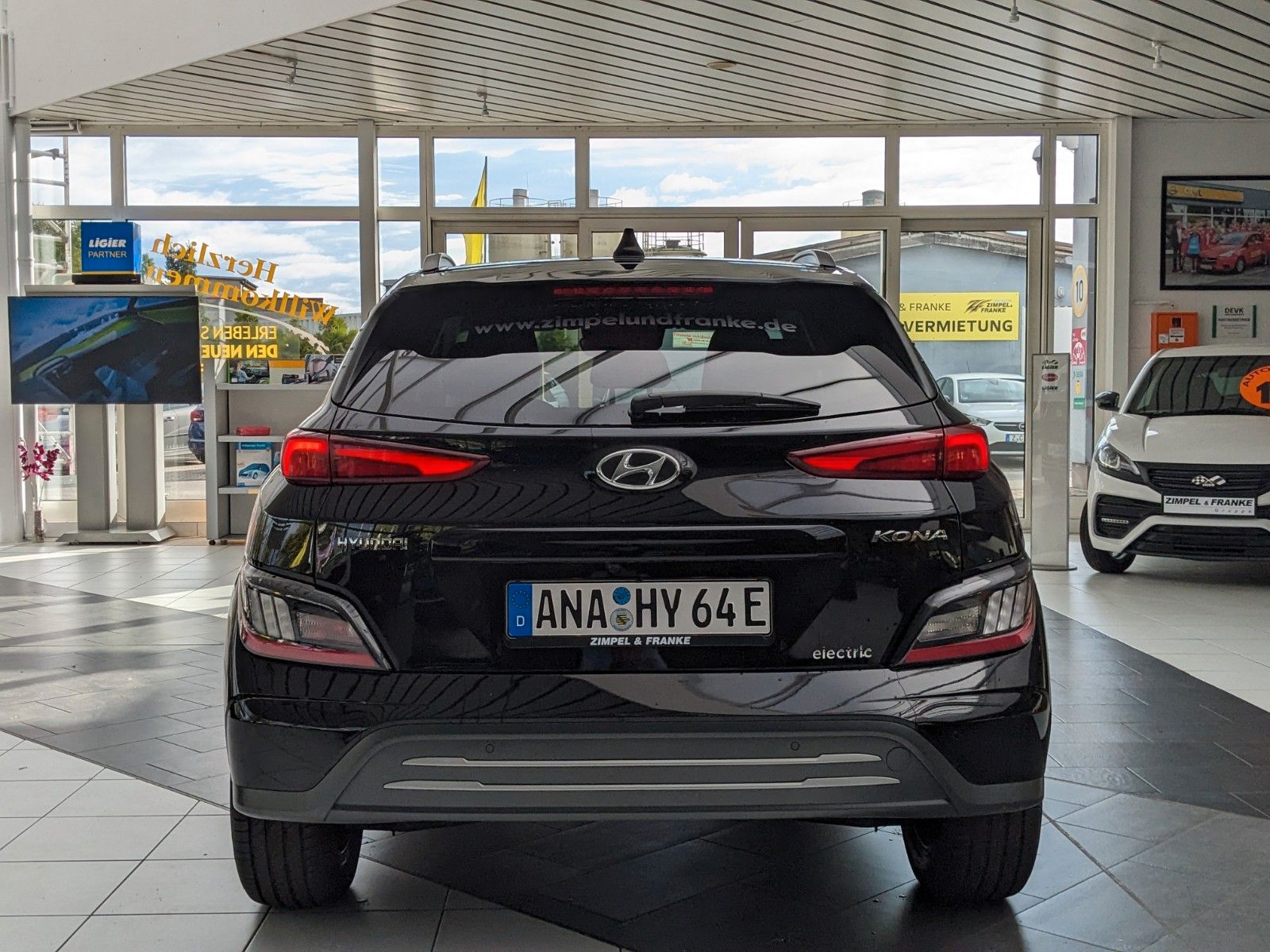 Autohaus Zimpel & Franke -  Hyundai Kona Elektro 39 kWh Batterie ADVANTAGE-Paket 2WD - Bild 5