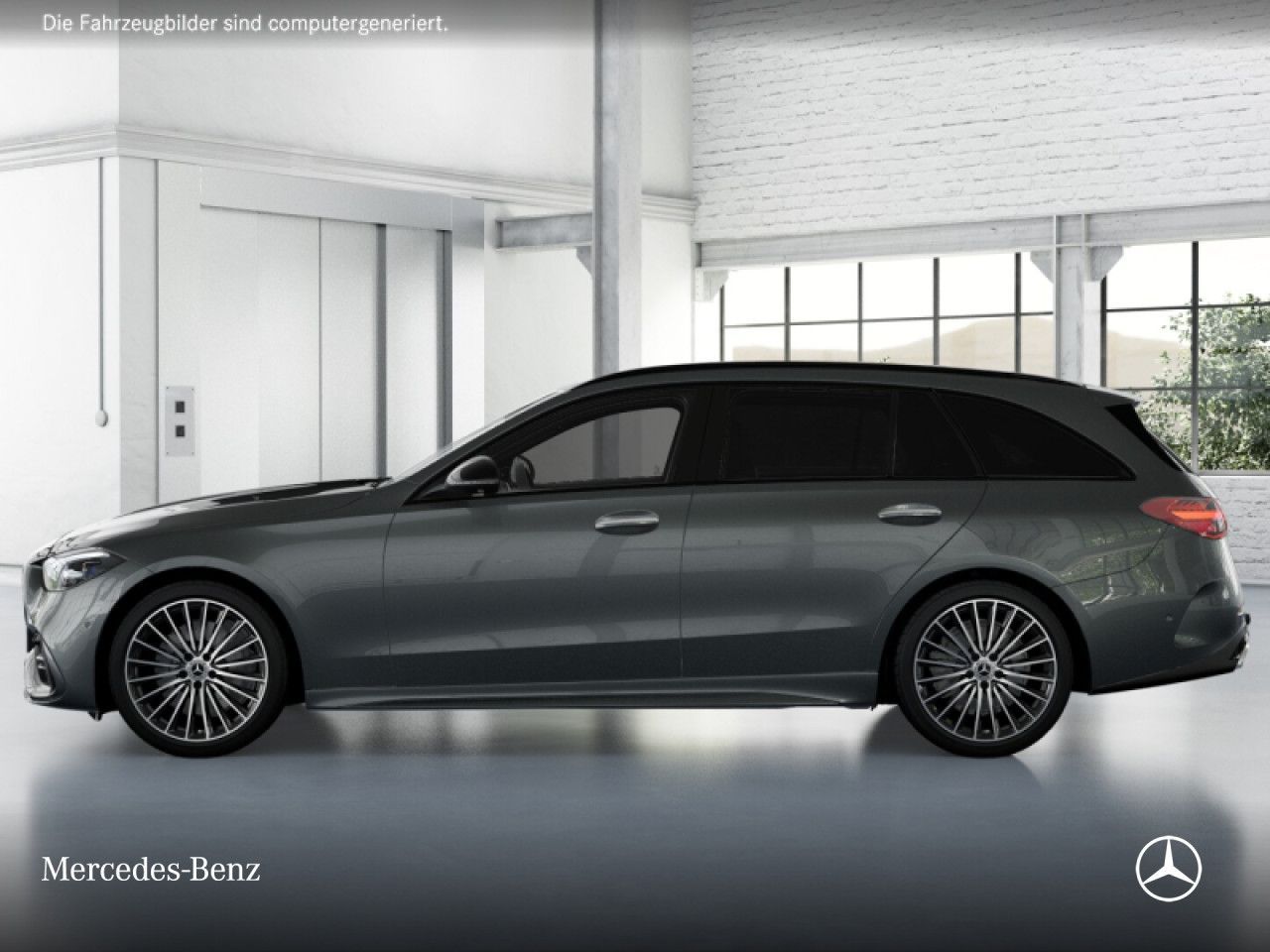 Mercedes-Benz C 220 d T AMG NIGHT PANO 360 AHK BURMESTER 19 foto 5