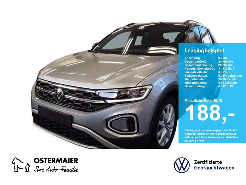 Volkswagen T-Roc STYLE BLACK 2.0TDI 150PS DSG ACC.5J-G.AHK.