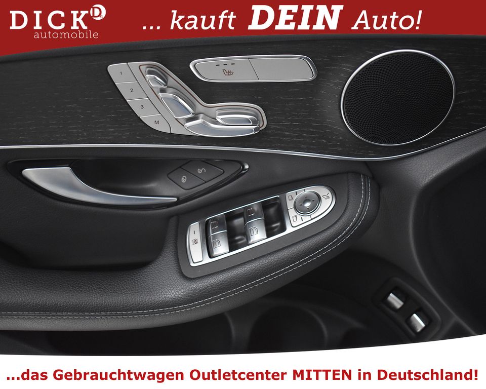 Mercedes-Benz GLC 200 GLC200d 4M Exclus LEDER+MEO+SHZ+NAVI+KAM+LED+AHK