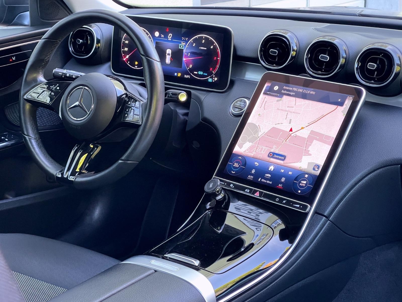 Mercedes-Benz C-Class d 2.0 AUTOM. KAMERA SH SCHECKHEFT GARANTIE, миниатюра 20