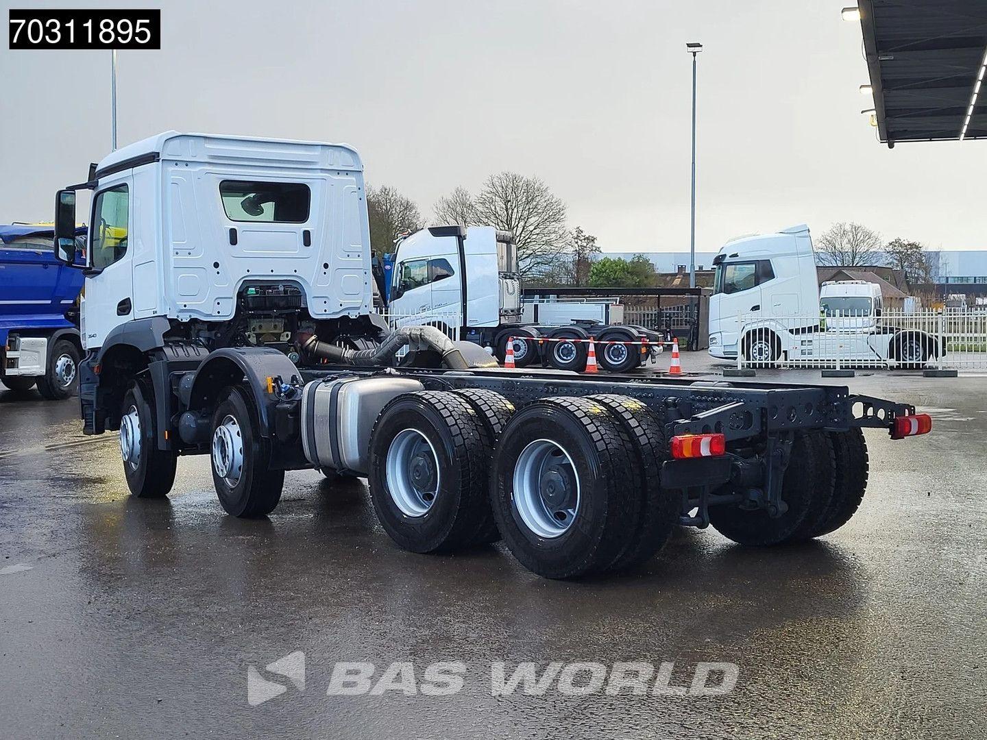 Mercedes-Benz Arocs 3540 8X4 NEW Chassis! Steelsuspension Big-