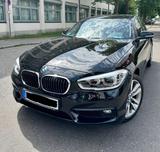 BMW 120d, Automatik 8 Gang, Advantage, schwarz - BMW 1er Reihe Gebrauchtwagen in München