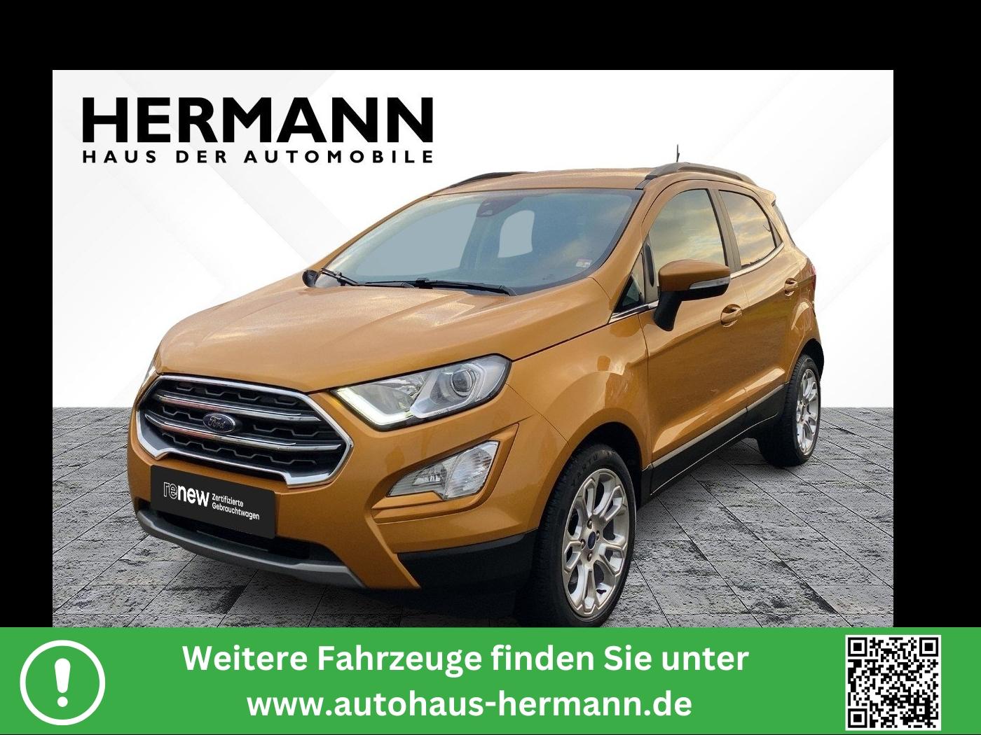 Ford EcoSport 1.0 EcoBoost Titanium *Navi*LED*B&O*