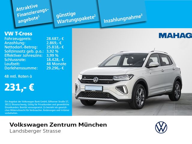 Volkswagen T-Cross 1.5 TSI R-Line AHK ACC Navi Rear View Ma