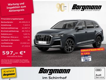 Audi Q7 55 TFSI quattro S line AHK PANO LED B&amp;O ACC