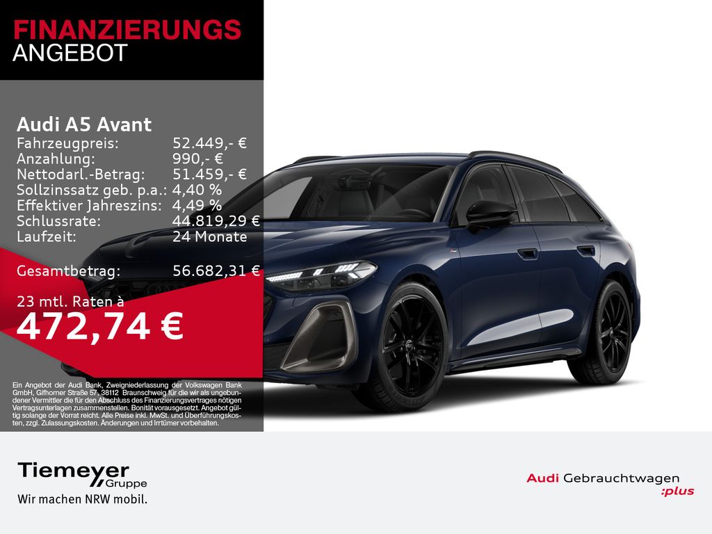 Audi A5 Avant TFSI Q S LINE EDT ONE 360° HuD BuO MATR