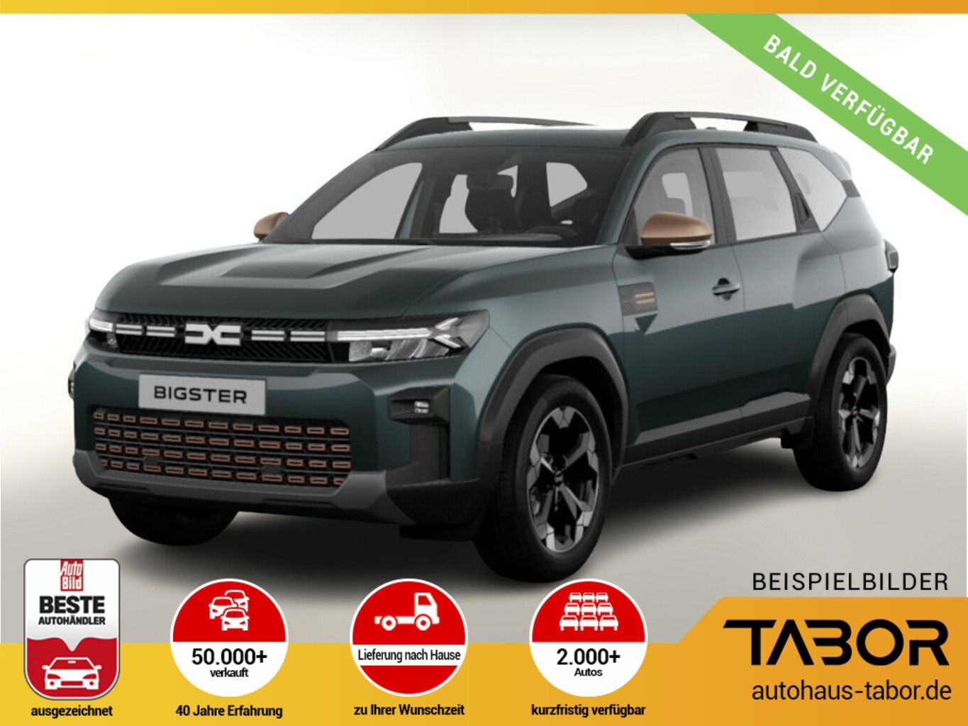 Dacia Bigster Extreme HYBRID 155 el Heckkl Kam