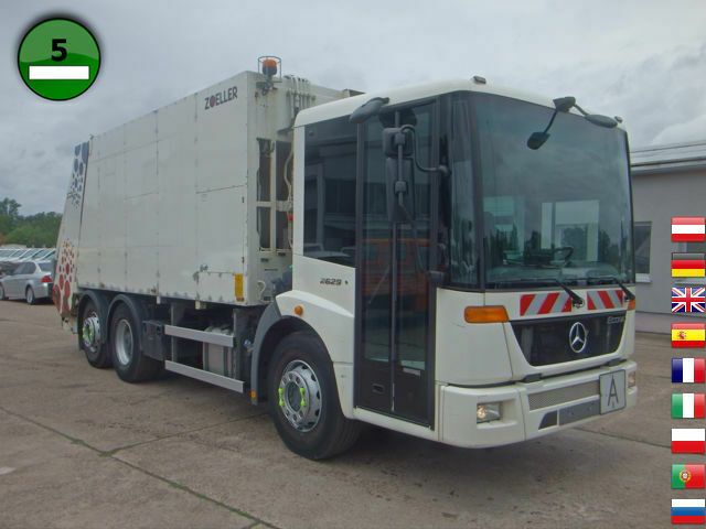 Mercedes-Benz 2629 Econic Zöller Medium XXL Pressplattenaufbau