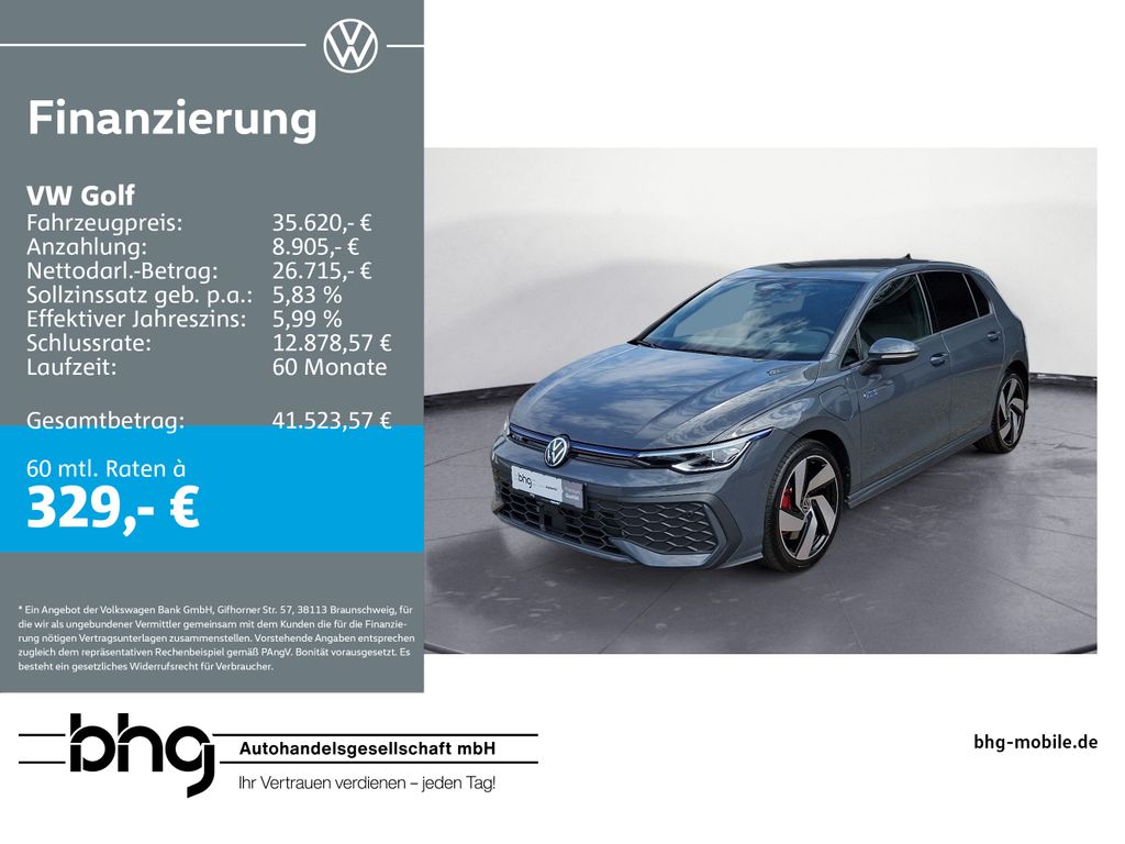 Golf GTE 1.5 eHybrid DSG AHK HUD MatrixLED ACCTr
