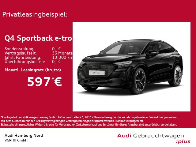 Audi Q4 Sportback 45 e-tron S line AHK Navi MatrixLED