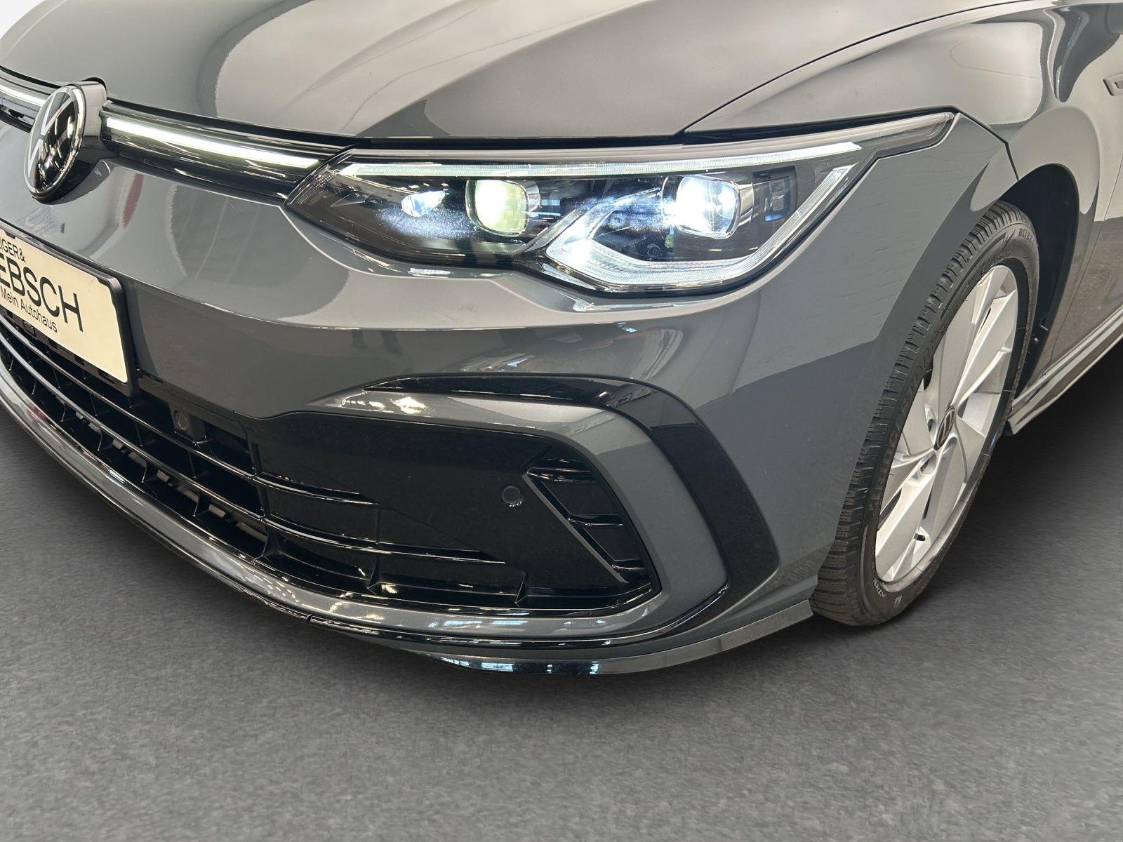 Volkswagen Golf VIII 1.5 eTSI DSG R-LINE*BLACK-STYLE*IQ.LIG, миниатюра 13