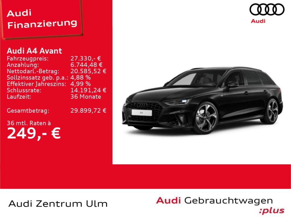 Audi A4 Avant S-Line competion edition 35 TDI 19 AHK