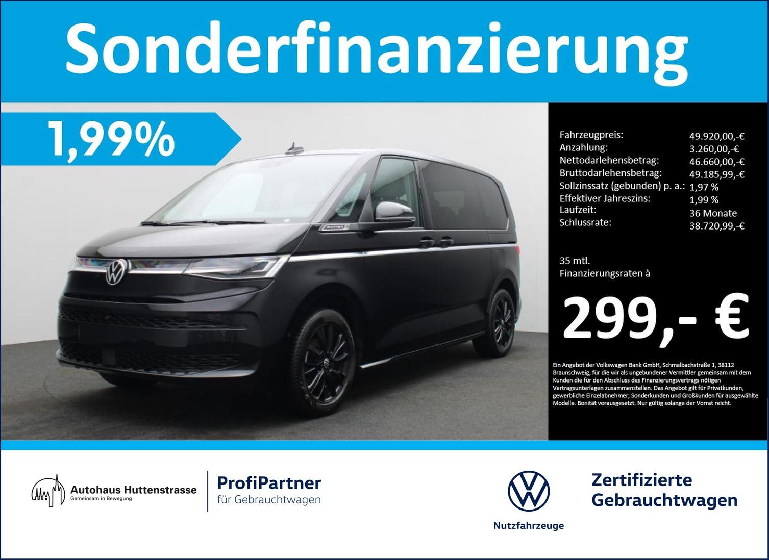 Volkswagen T7 Multivan 2.0 TDI DSG Style 7-Si. MATRIX 360° 