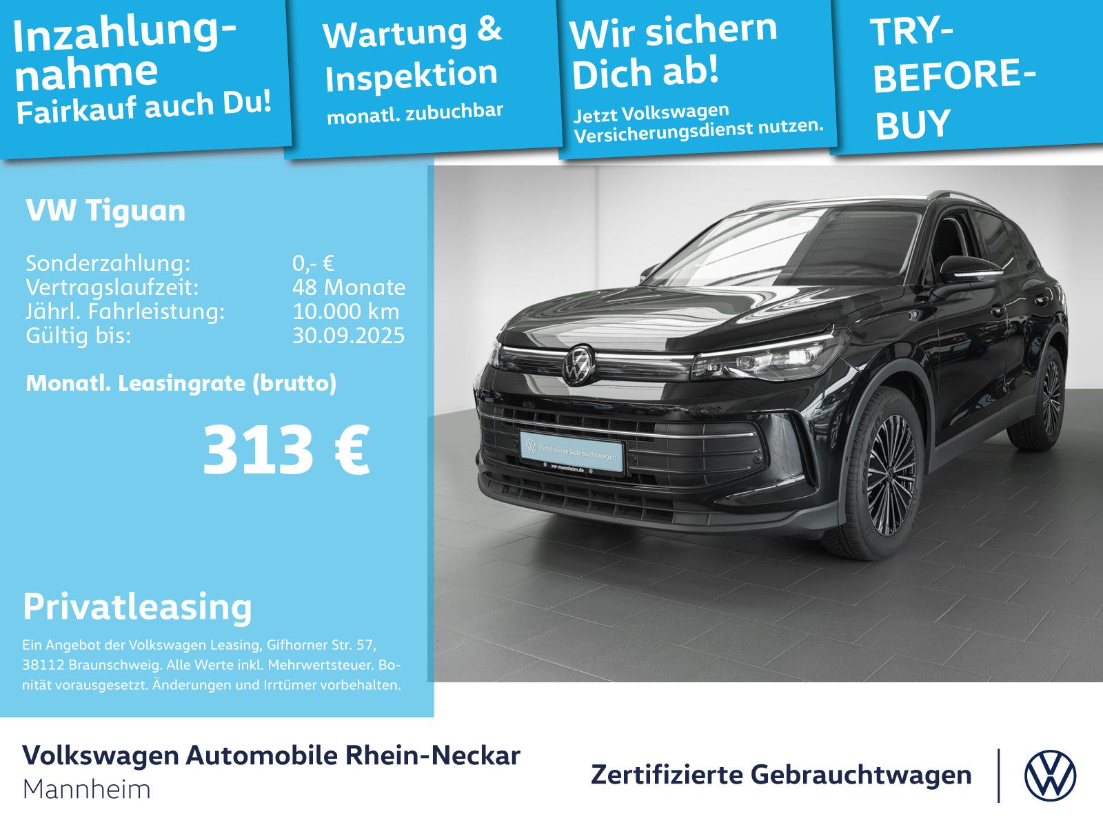 Volkswagen Tiguan 1.5 eTSI Life DSG Navi AHK Kamera uvm