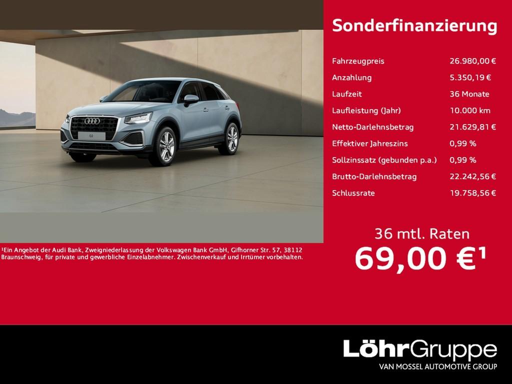 Audi Q2 35 TFSI advanced 0,99% Kamera Navi GRA GWF