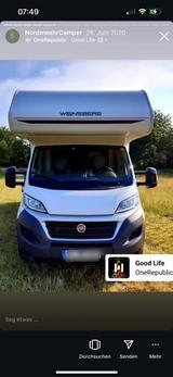 Weinsberg Wohnmobil Alkoven  - Weinsberg Heckgarage Alkoven
