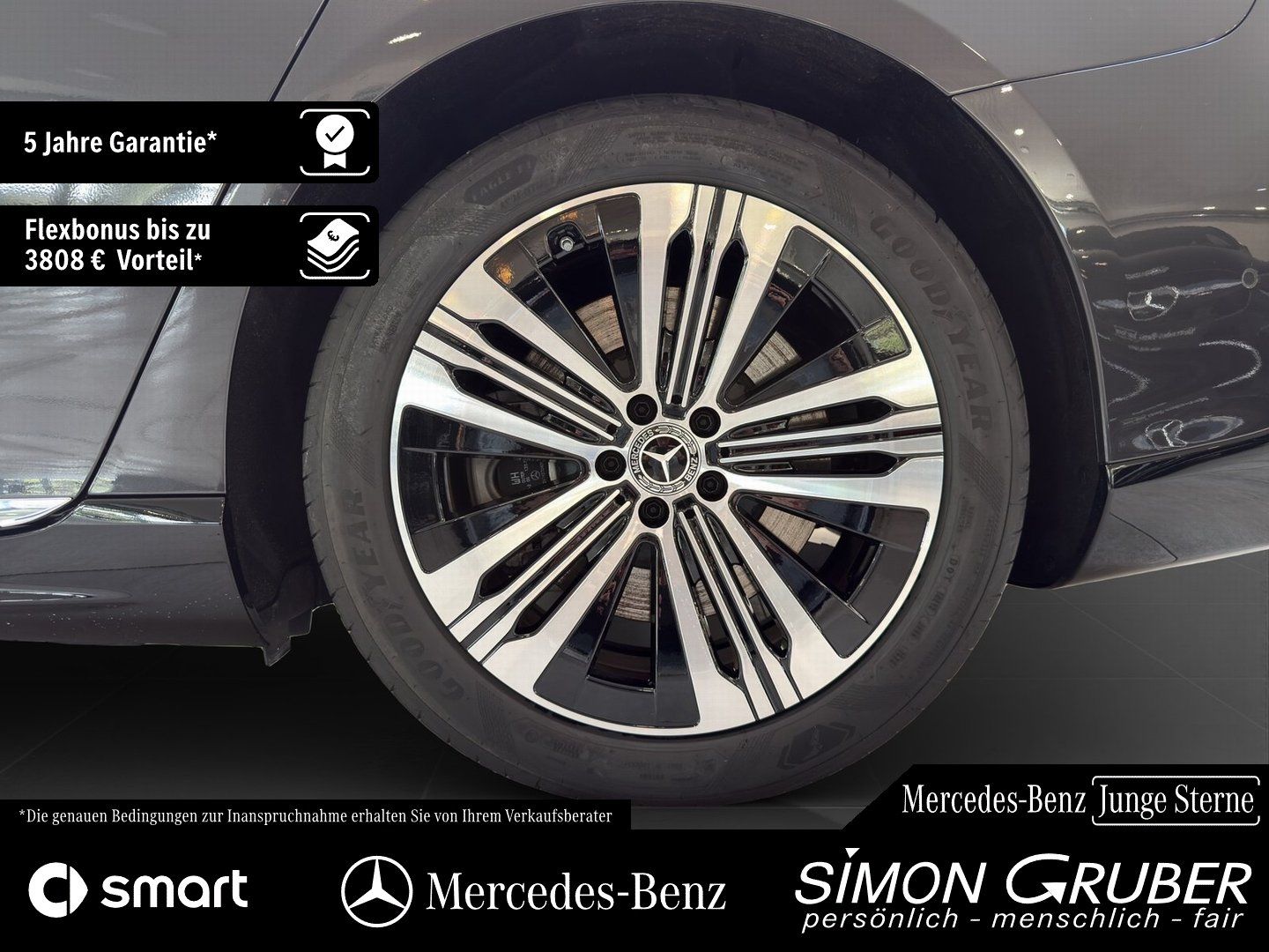 Fahrzeugabbildung Mercedes-Benz EQS 450 4M AMG Elec. Art Hyperscreen HAL Mod2026