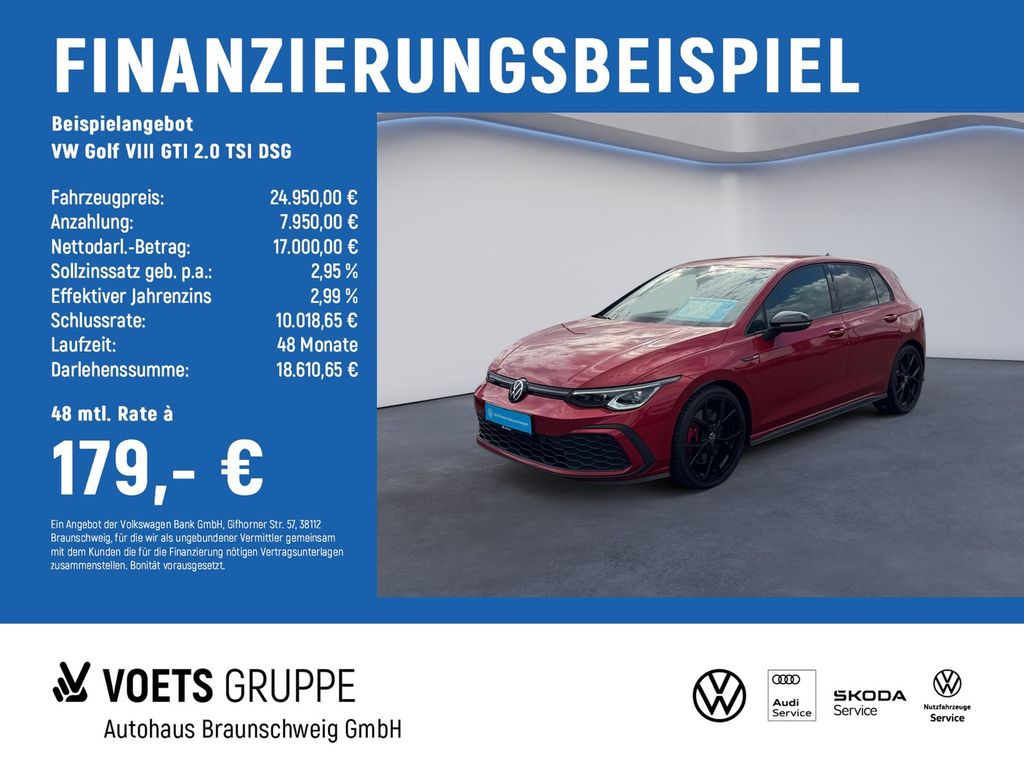 Golf VIII GTI 2.0 TSI DSG IQ.LIGHT+PDC+LANE+ACC