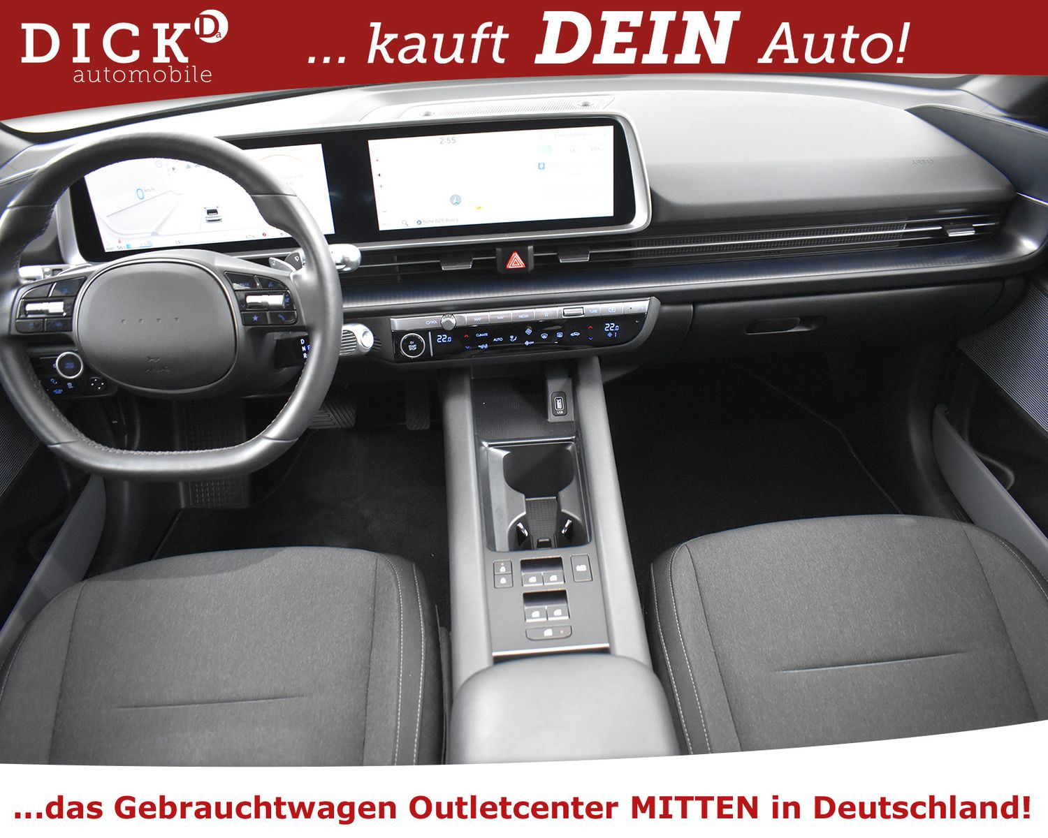 HYUNDAI IONIQ 6 53 kWh >NAVI+LED+SHZ+KAMERA+DAB+ACC+20 - Image 8