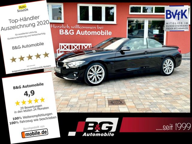 BMW 420 i Cabrio*1.Hand*Xenon*Navi*Leder*19 Zoll