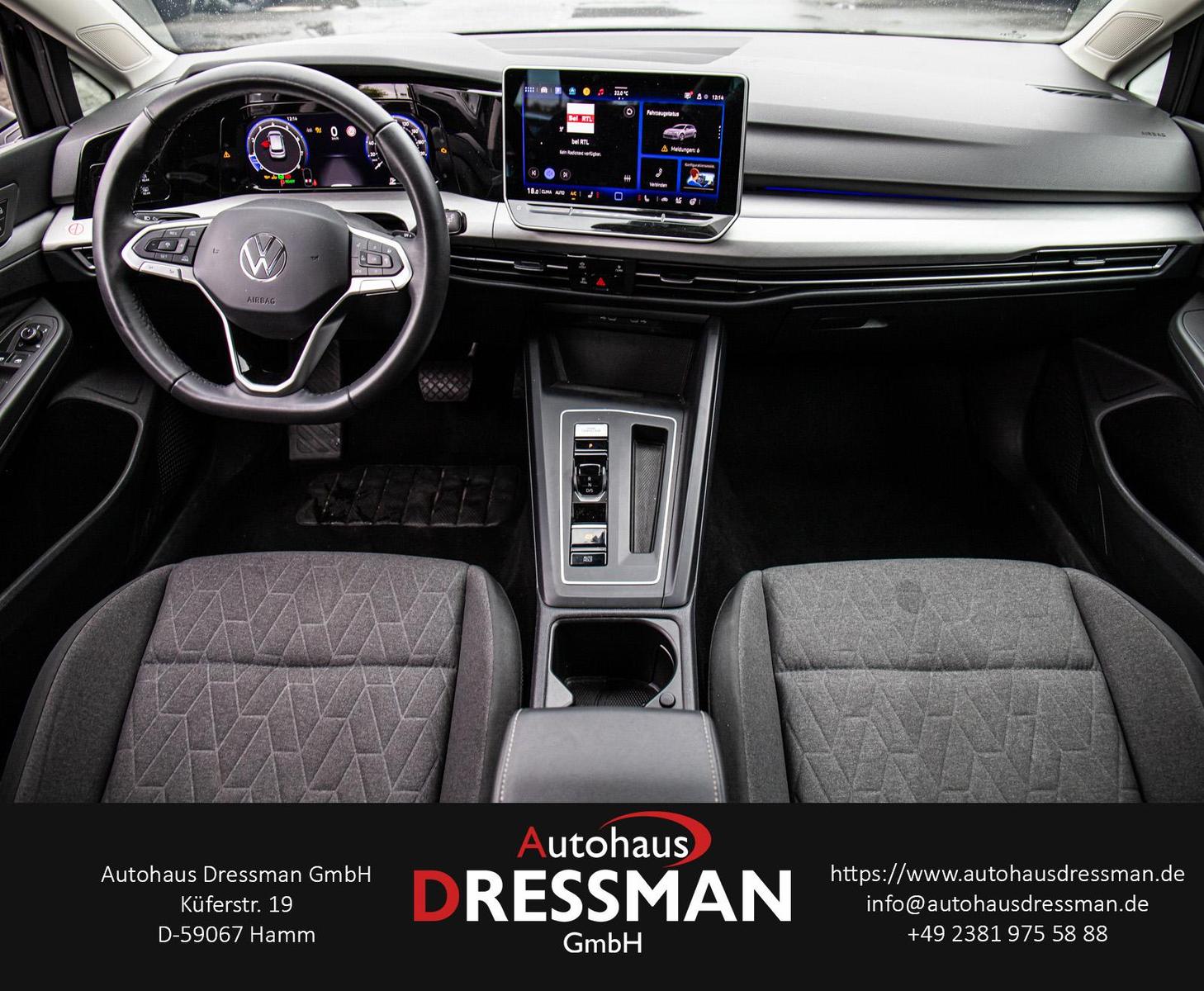 Volkswagen Golf 1.5 eTSI Life LED ACC SITZ/LENKHZG PDC, миниатюра 13