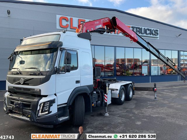 Volvo FMX 500 6x4 Euro 6 Fassi 45 Tonmeter laadkraan