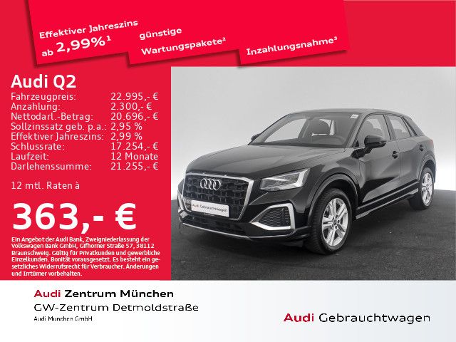 Audi Q2 30 TFSI advanced Navi+/LED/PDC/SitzHzg