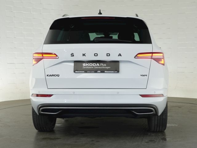 Karoq SPORTLINE TDI DSG 4x4+AHK+NAVI+PANORAMADAC
