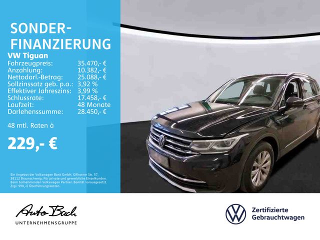 Volkswagen Tiguan 2.0 TDI DSG Elegance, LED-Matrix, Navi, R