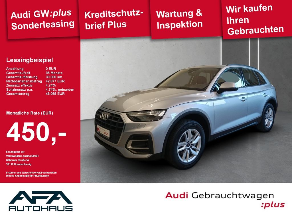 Abbildung Leasingangebot Audi Q5 50 TFSI e quattro S tronic Matrix*RFK*ACC*HUD