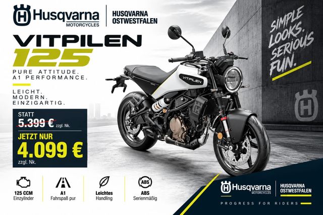 Husqvarna Vitpilen 125 *SONDERAKTION*