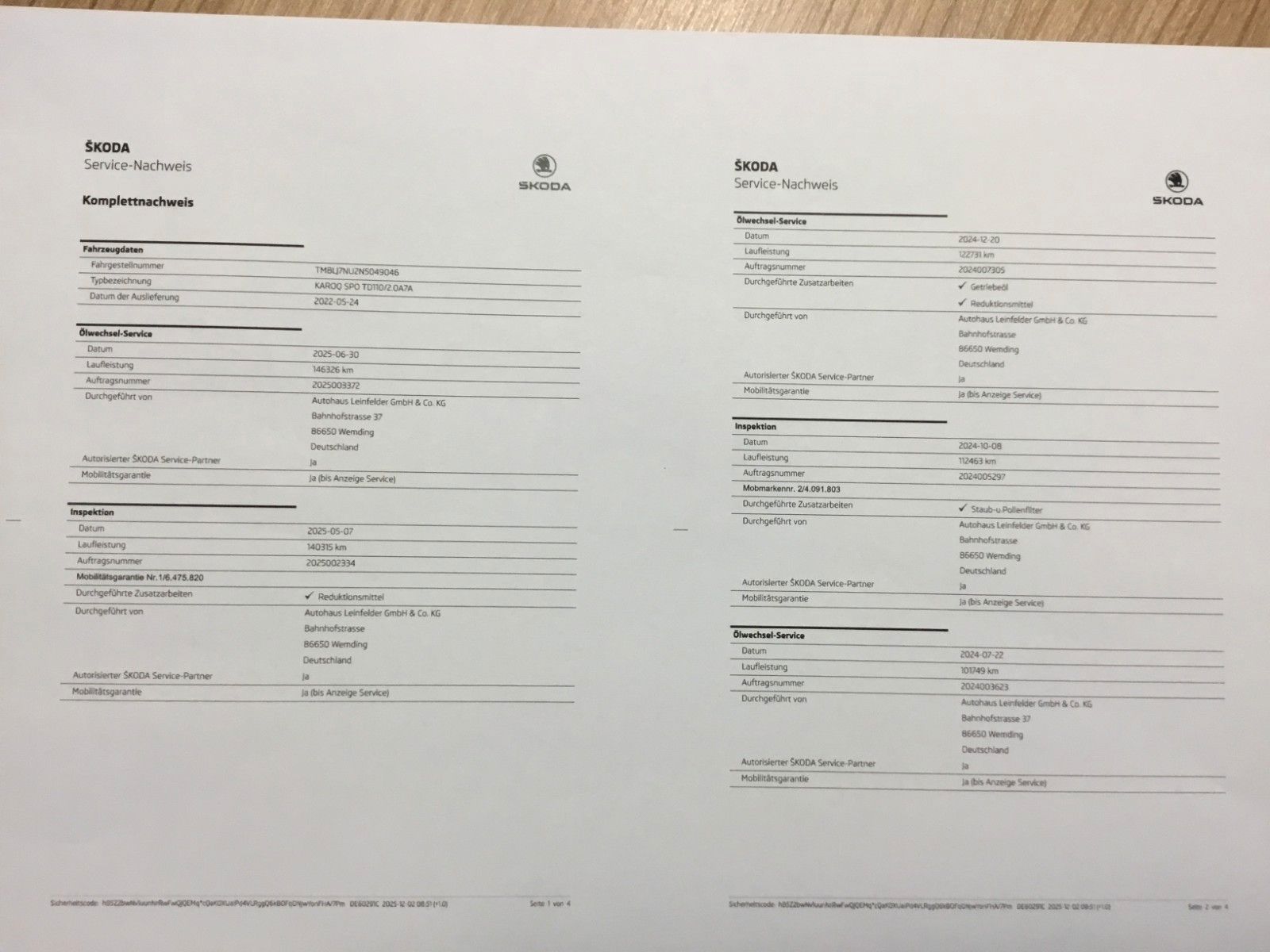 Fahrzeugabbildung SKODA Karoq 2.0l TDI DSG 4x4 SPORTLINE+AHK+18"+Kamera