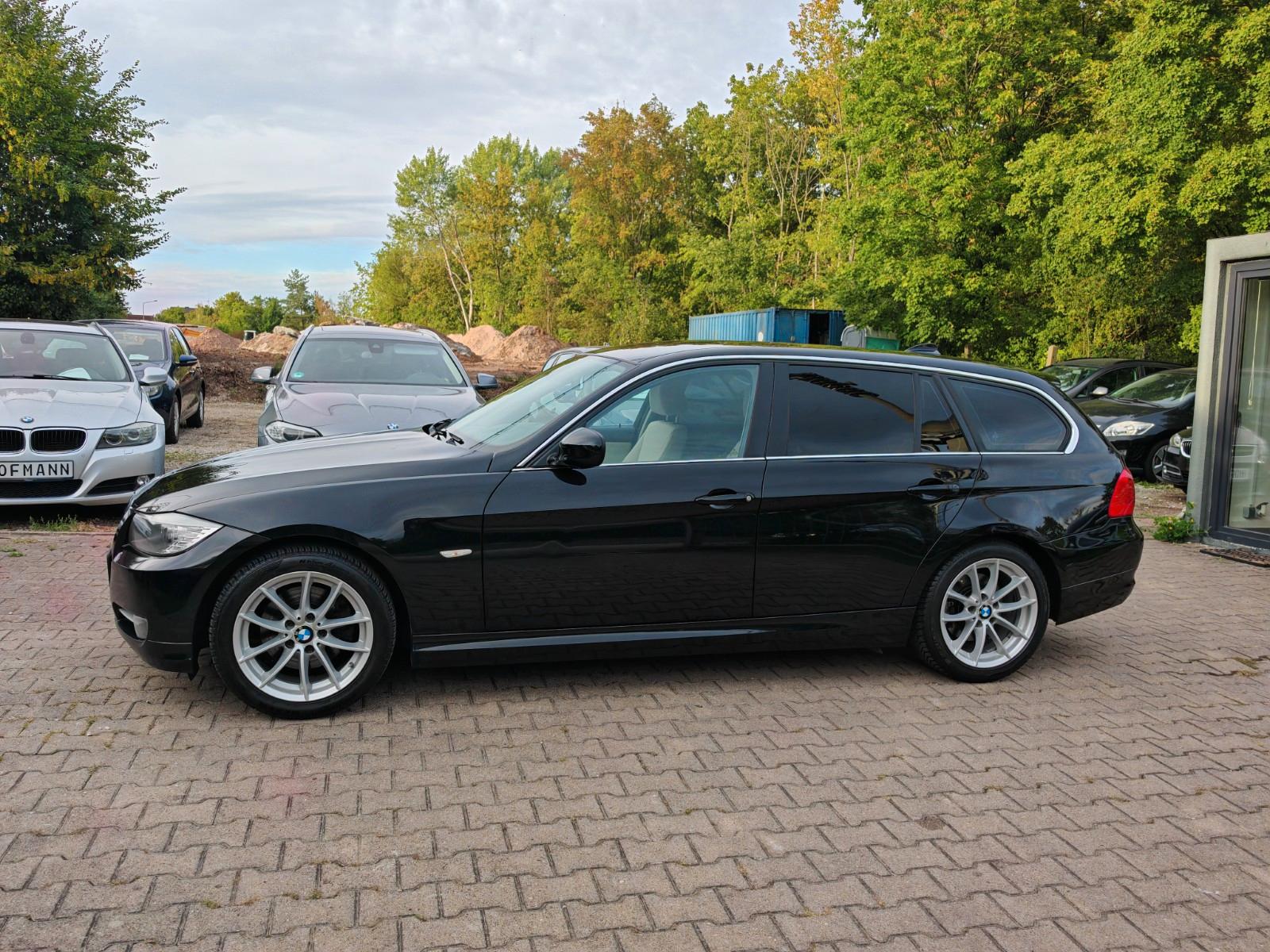 BMW 318 2011 — rear view