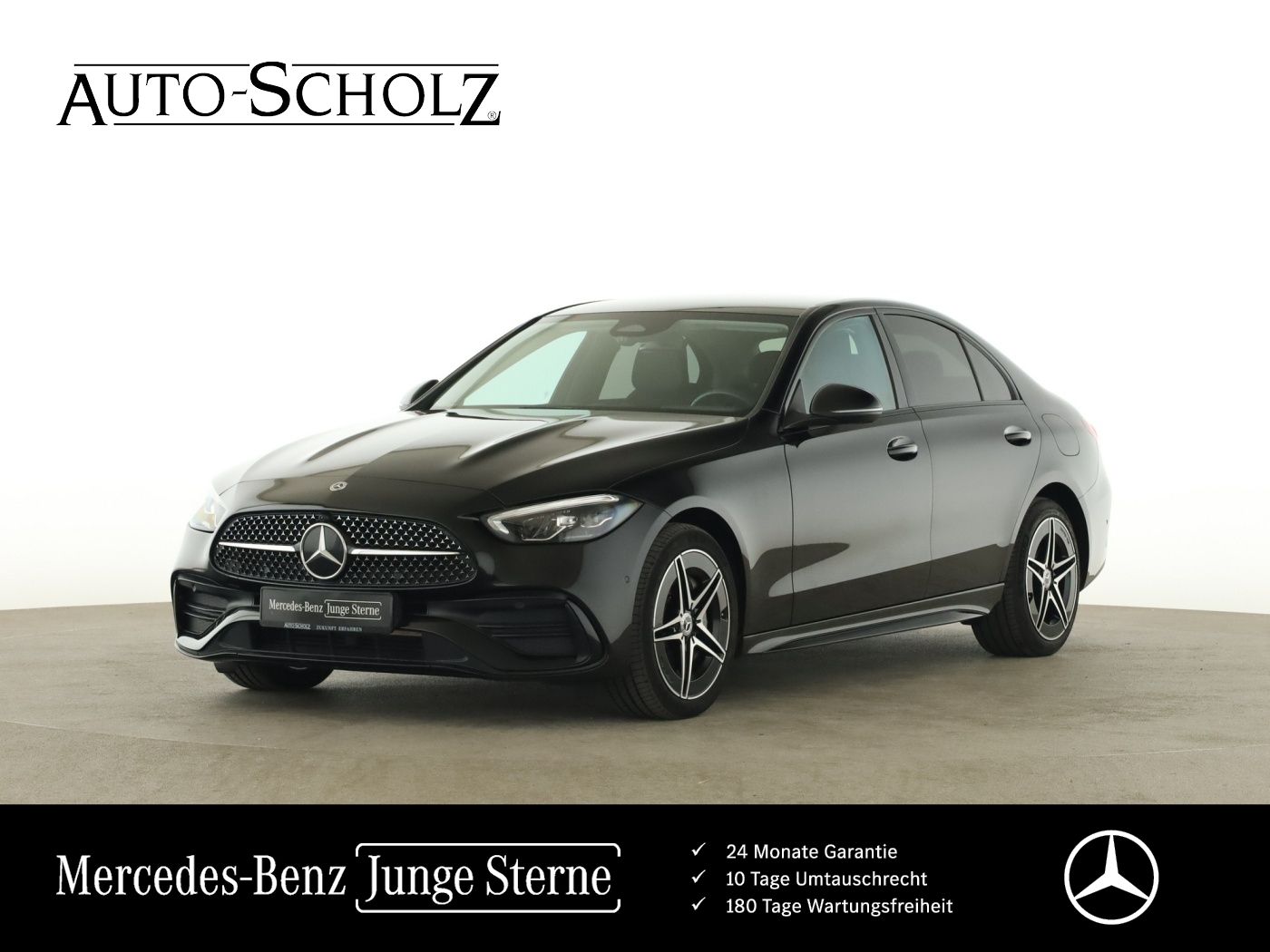 Mercedes-Benz C 300 e AMG+NIGHT+DISTR+HUD+MASSAGE+LED+FLA+AMBI