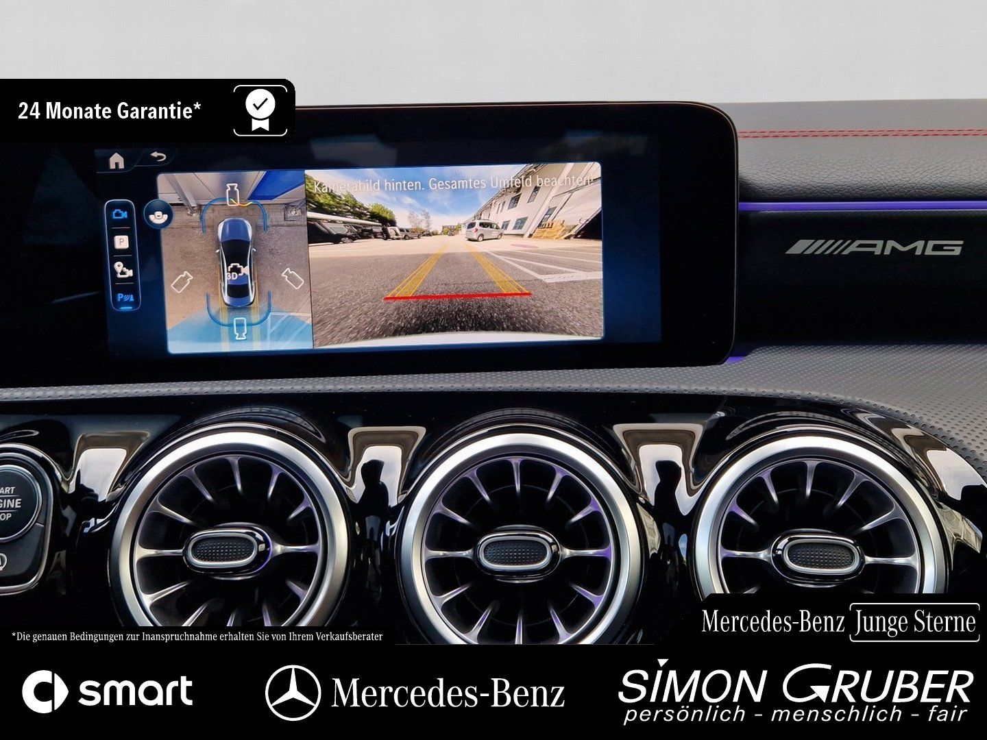 Fahrzeugabbildung Mercedes-Benz CLA 45 S 4M AMG Aero Burm Pano MBeam 360 drivers