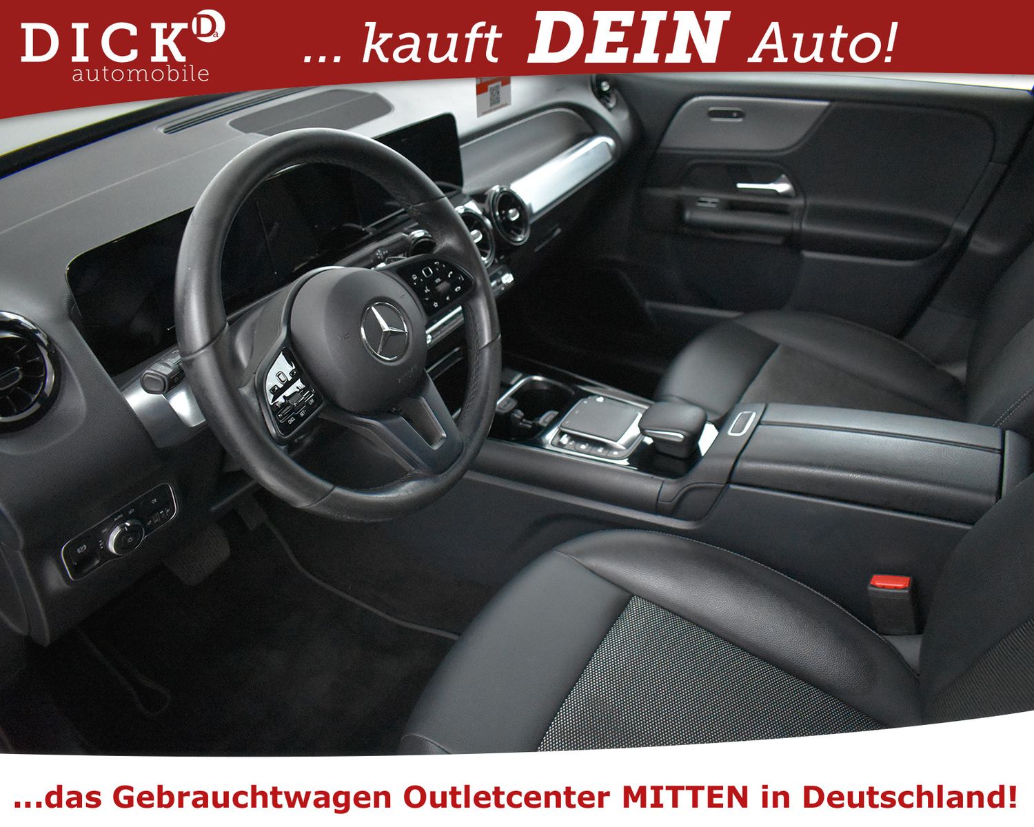Fahrzeugabbildung Mercedes-Benz GLB 180d 8G >PANOR+NAVI+LEDER+SHZ+KAM+ADVENC+DAB