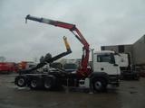 MAN TGS 35.440 + PALFINGER 24500 + 8X4 + EURO 5 + RE - Tier-/Pferdetransport 3 5t