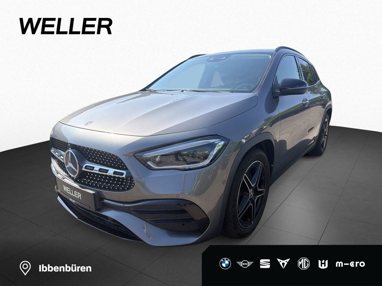 MERCEDES-BENZ GLA 220 d AMG Line 8G-DCT AHK.ParkAss,HuD,StHzg