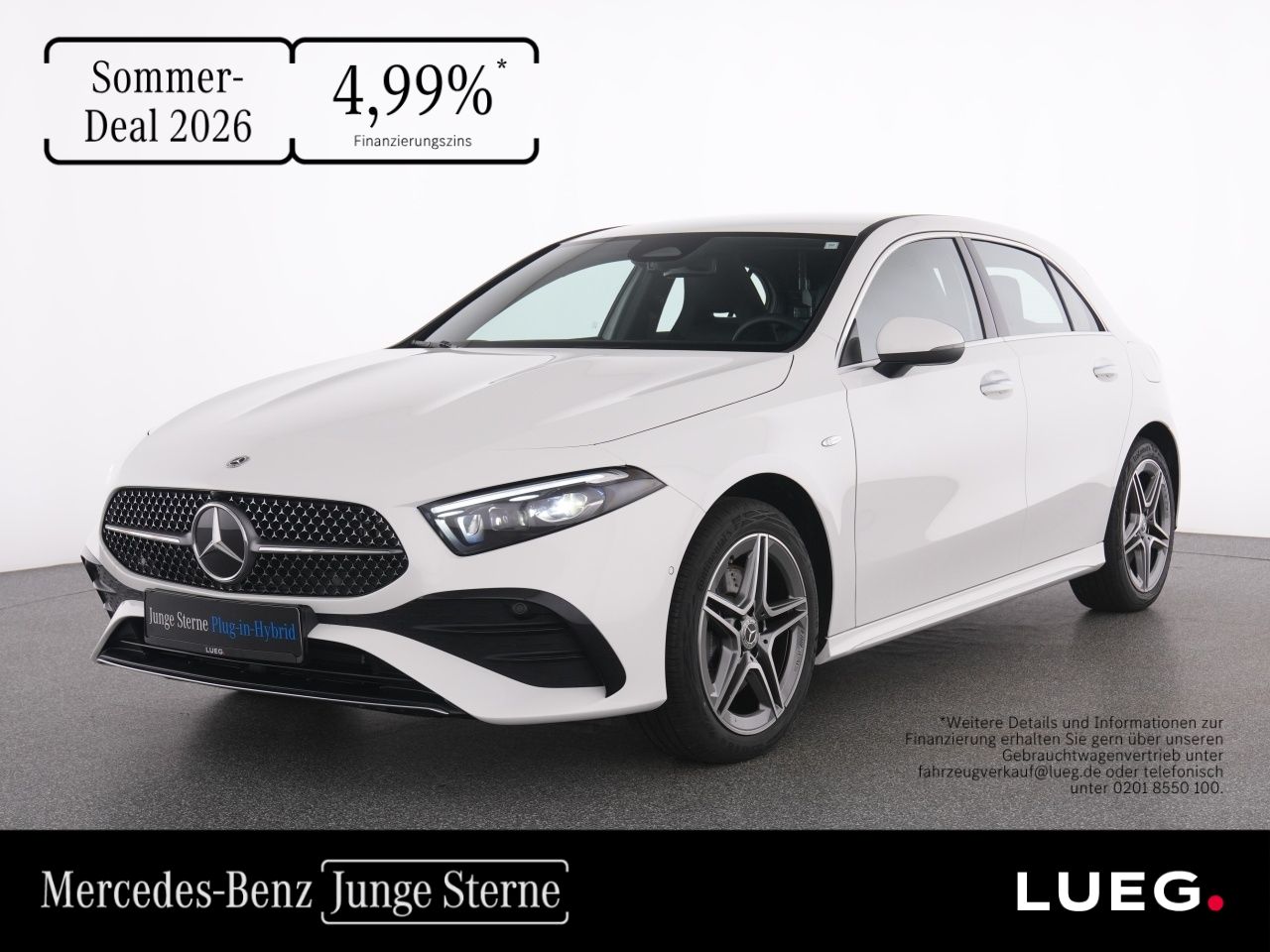 Mercedes-Benz A 250e AMG+NavPrem+MBeam+KeylG+Ambiente+Spur+RFK