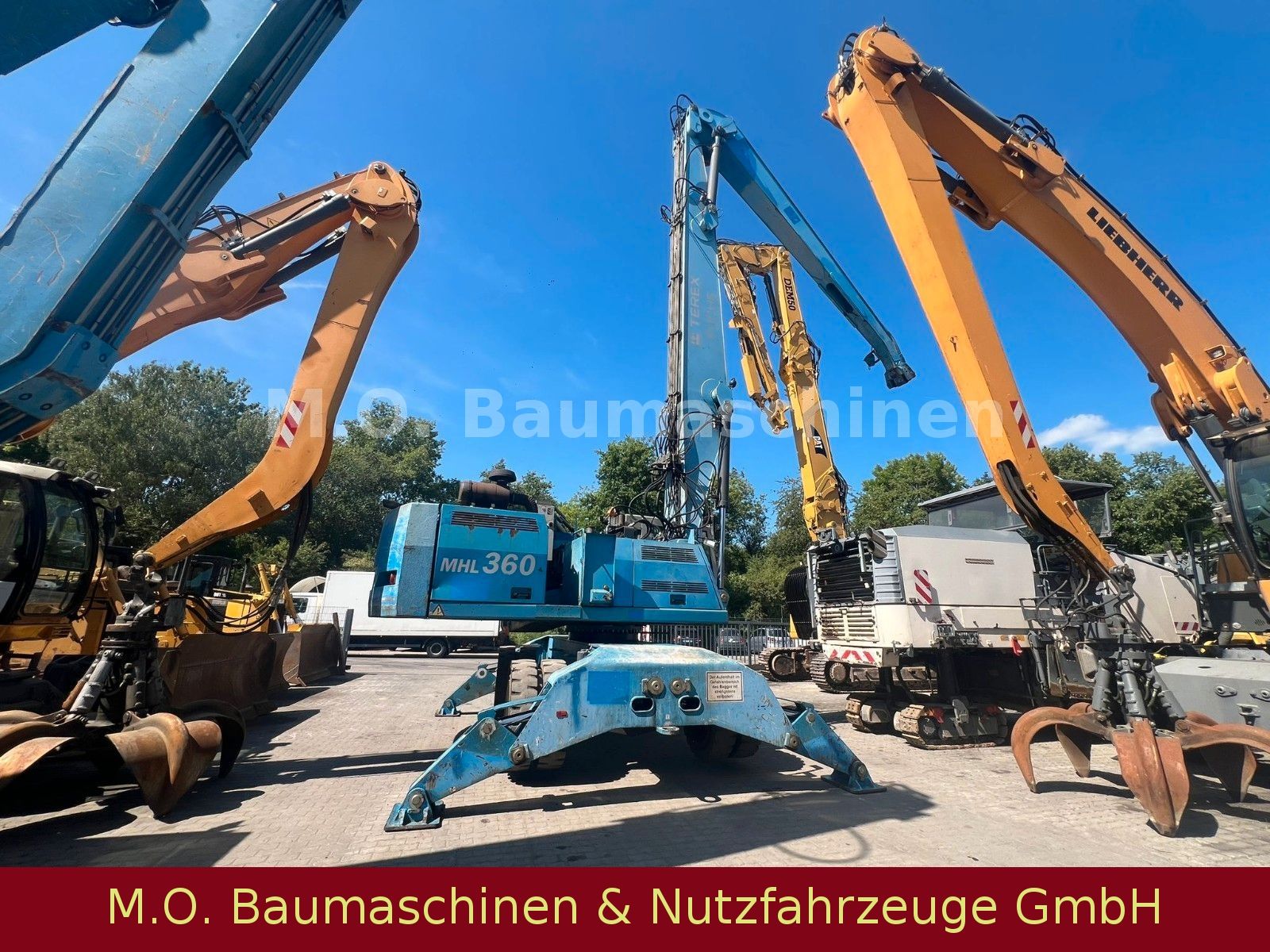Fahrzeugabbildung Fuchs MHL 360 /Verstellbare Kabine/Magnetanlage/