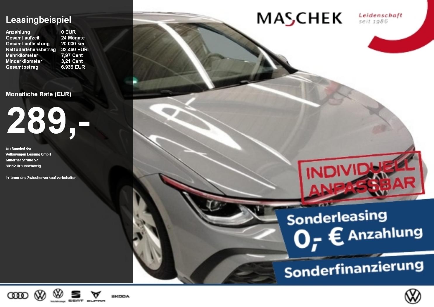 Volkswagen Golf GTI 2.0 TSI Sonderleasing AHK DCC Harman Ma