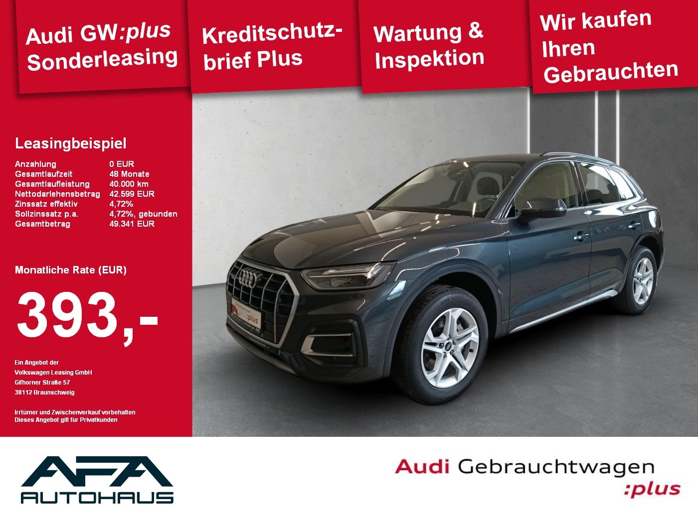 Audi Q5 40 TDI quattro S tronic AHK*RFK*ACC*Navi