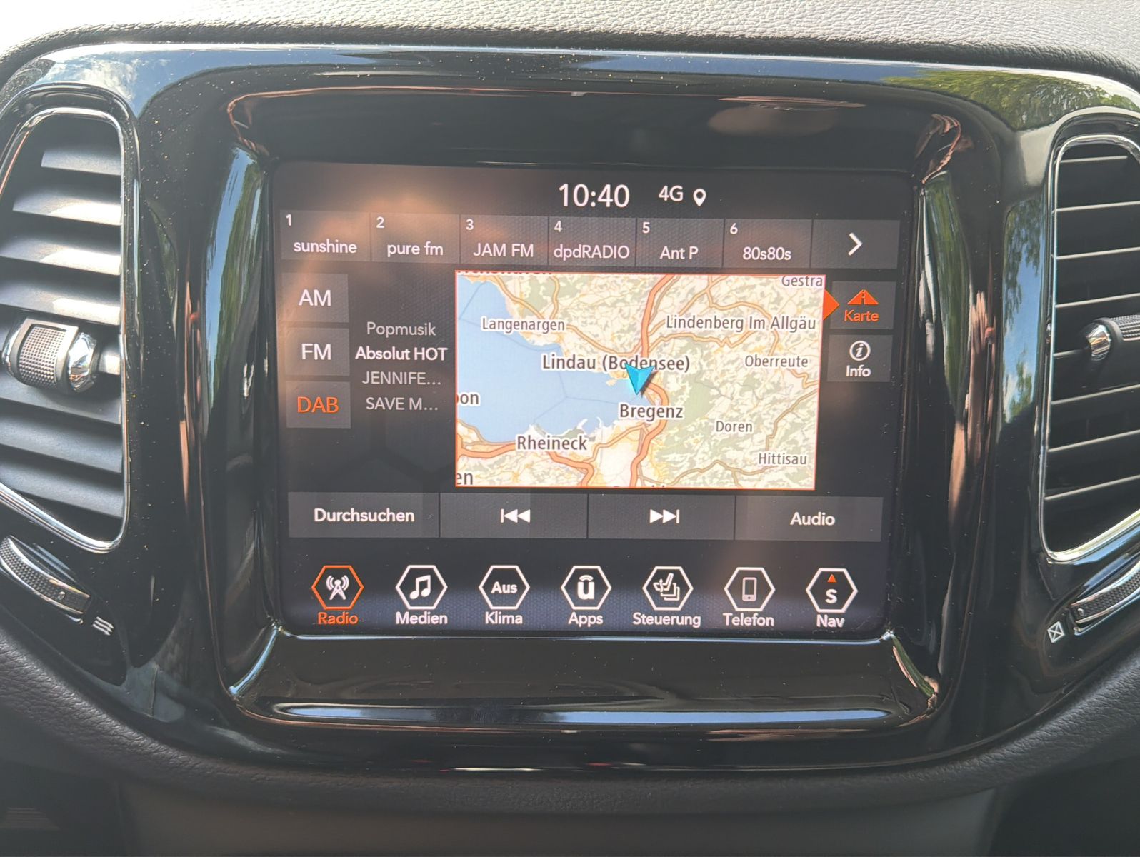 Fahrzeugabbildung Jeep Compass 1.3 T-GDI I4 LIMITED DCT 150PS Automatik