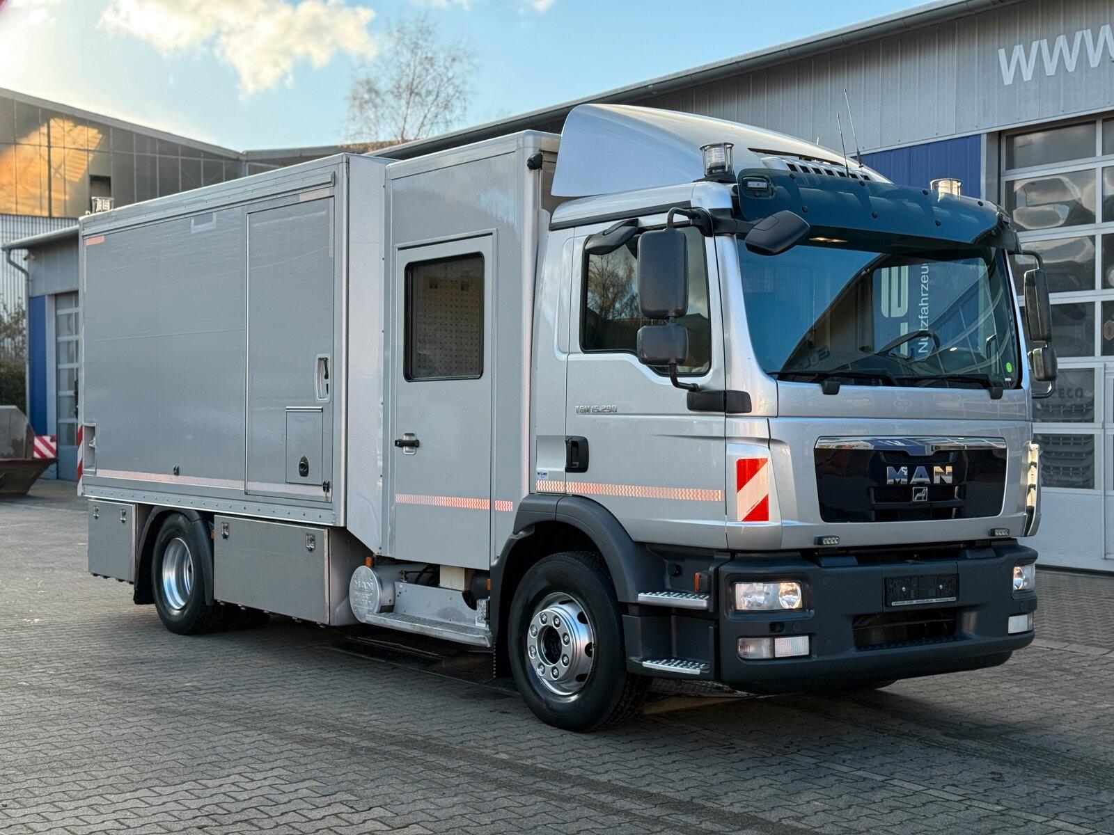 MAN TGM 15.290 Kanalreiniger HD Pumpe Müller Aufbau