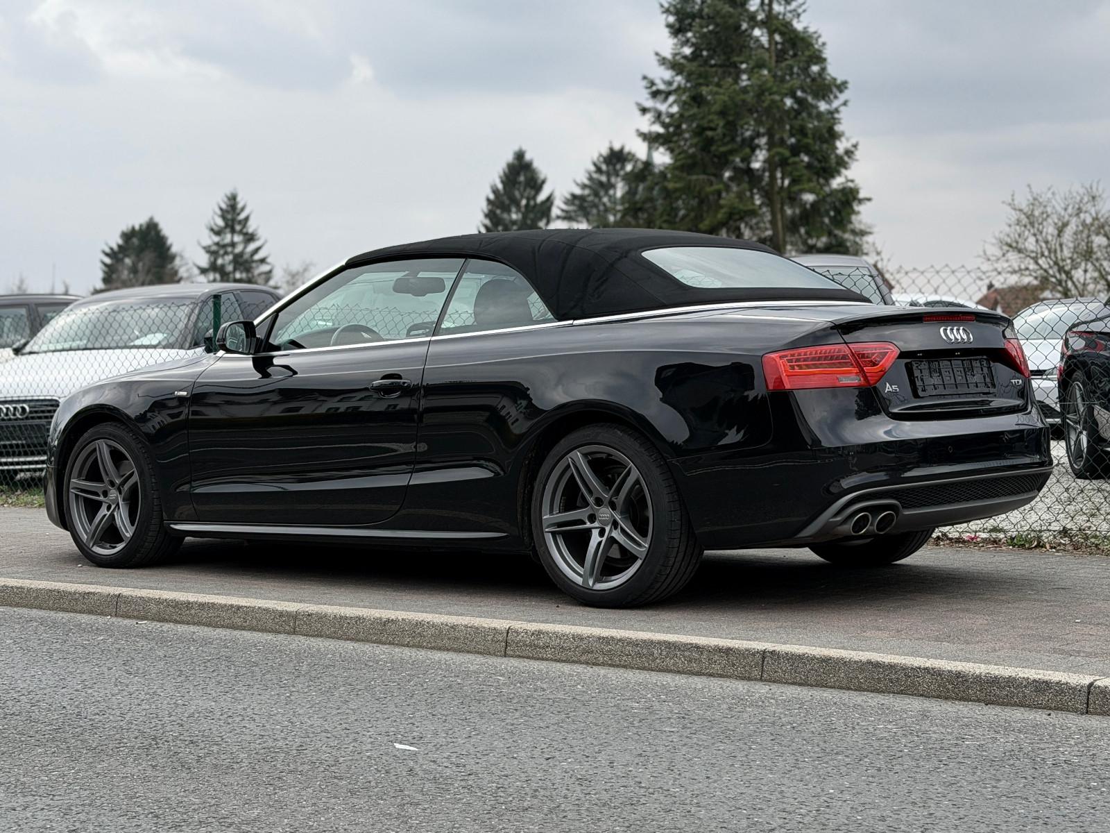 Audi A5 Cabrio 2.0 TDI 3x S line Plus Sportsitze TOP