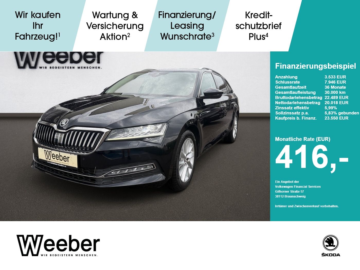 Skoda Superb Combi *STHZ*PANO*NAVI*LEDER*KAMERA*MATRIX