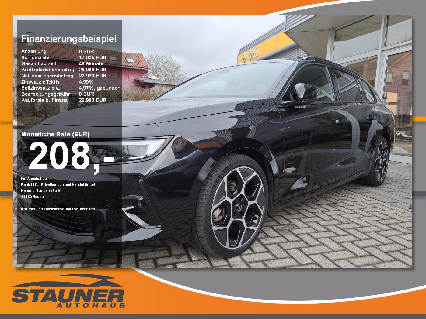 Opel Astra L Sports Tourer 1.2 Turbo GS AHK Navi SHZ