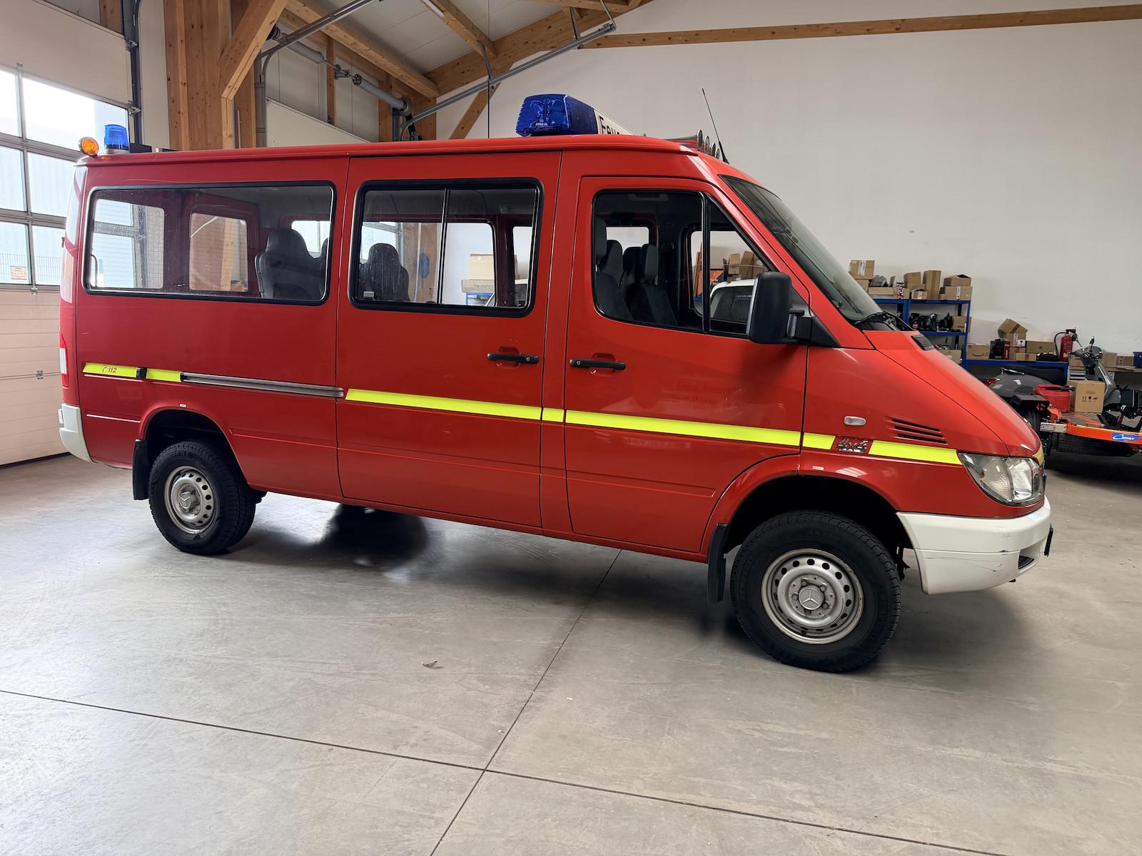 Mercedes-Benz Sprinter 313 CDI 4x4 Allrad L2H1 1. Hand!